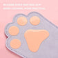 Leather Dog Paw Fitness Power Straps Wear-resistant Adjustable Dog Paw Wrist Straps Durable Pink/Purple
