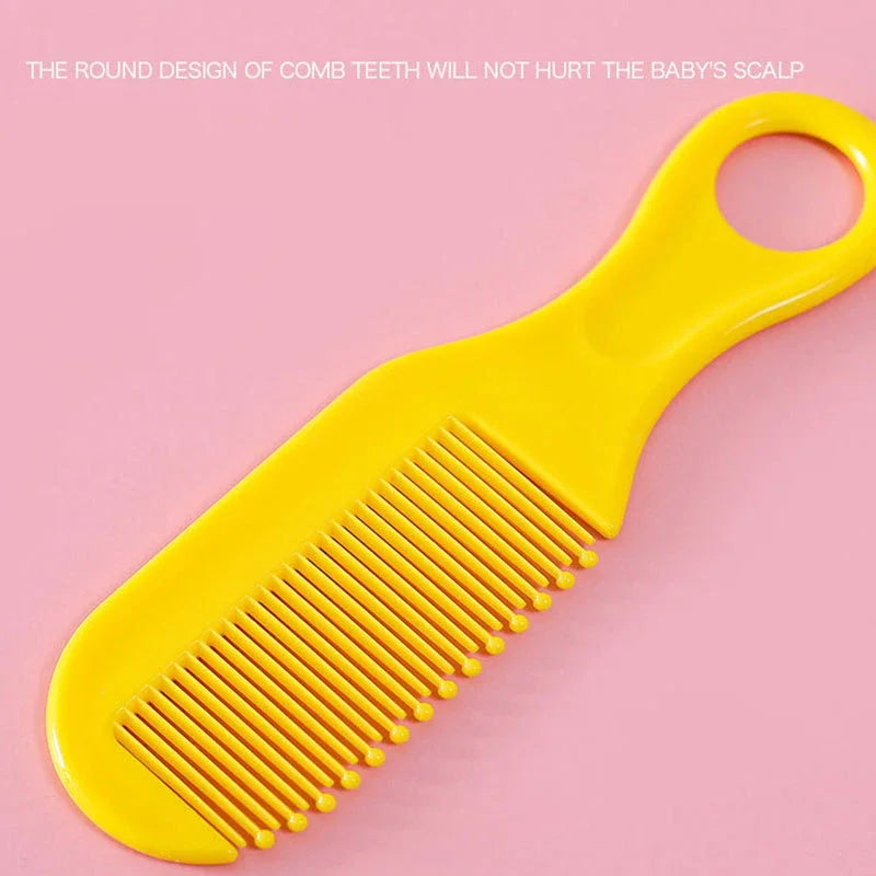 8pcs Newborn Baby Care Kit Infant Brush and Comb Set Safety Care Set Thermometer Nose Inhaler Nail Clippers Baby Essentials