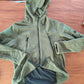 Fleece Hooded Camouflage Jacket Men Women Multi-Pockets Coat Outdoor Trekking Hiking Climbing Camping Tooling Clothes S-4XL