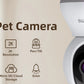 Blurams 2.4＆5G WiFi Indoor Camera, 2K, 360° PTZ Pet Dog IP CCTV Camera with Phone App, 2-Way Talk, Night Vision, for Home Securi