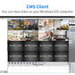 Hiseeu 5MP Audio IP Security Surveillance Camera POE H.265 Outdoor Waterproof IP66 CCTV Camera P2P Video Home for POE NVR