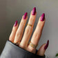 24pcs Artificial Nail Art Fake Nails Full Coverage Removable Ballet Short Press On Nails tips Chips Waterproof Solid Colour set