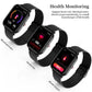 New Body Temperature Monitor Watch Men Smart Watch Sports Music Playback Waterproof SmartWatch Heart Rate Blood Pressure