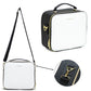 Makeup Bag with Mirror of Smart LED Lighted Women's Cosmetic Bag Travel Makeup Bag Large Capacity Female Beautician for Women