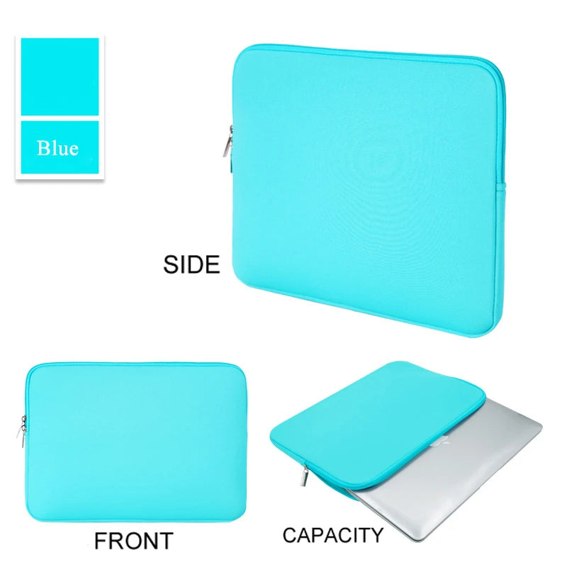 11-15.6 inches Soft Laptop Bag Sleeve For Xiaomi HP Dell Lenovo Macbook Air Pro Notebook Computer Case Cover Laptop Accessories