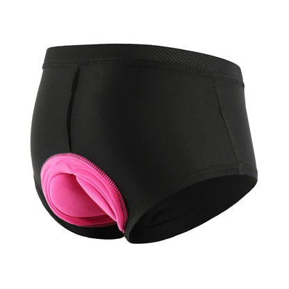 Women Bike Underwear 3D Gel Padded Bicycle Briefs MTB Cycle Biking Underwear Shorts