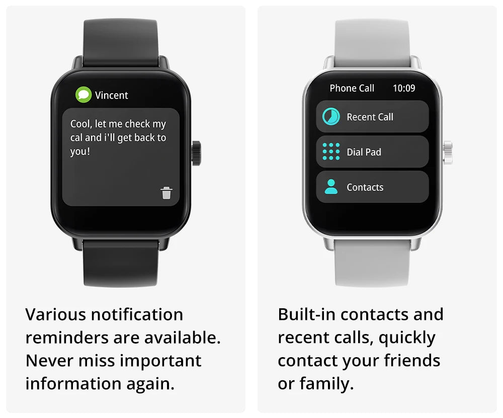 Voice Calling Smart Watch Ultra 1.9 inch Screen 24H Health Monitor 100+ Sports Modes 100+ Watch Faces Smartwatch