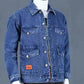 Denim Jackets Man Cargo Jeans Coat for Men Japanese Gray Overcoat Winter 2024 Lxury High Quality Cheap Price Stylish on Board G