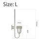 MINI CO2 Diffuser With Bubble Counter Twinstar Style Atomizer Acrylic Aquarium Carbon Dioxide Transparent Fish Tank Water Plants