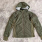 Mens CamouflageTactical Jacket Lightweight Cotton Clothes Autumn Winter Outdoor Waterproof Hooded Padded Coat Hiking Windbreaker