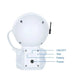 Star Projector Galaxy Night Light Astronaut Space Projector Starry Nebula Ceiling LED Lamp for Bedroom Home Decorative Kids Gift