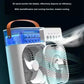 3 In 1 Fan AIr Conditioner Household Water Mist USB Fan Small Air Cooler LED Night Light Portable Humidifier Air Adjustment Fan