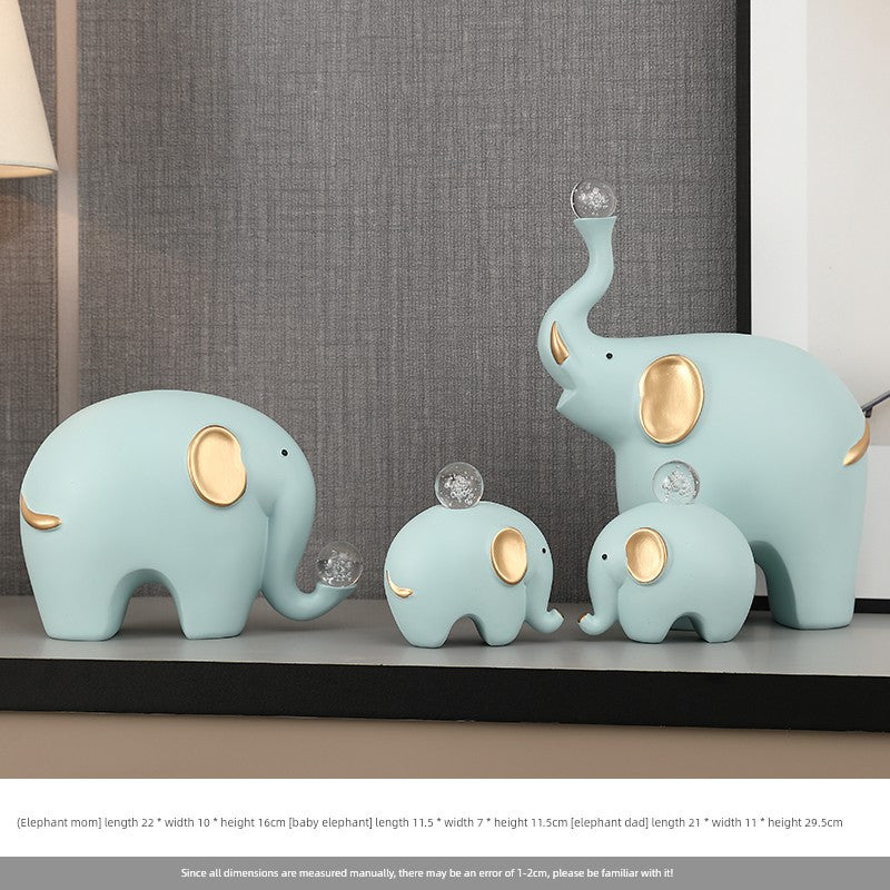Niche Style Living Room New House Housewarming Gift Elephant Ornaments