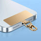 1-4Pcs New Upgrated 360 Rotatable Stainless Steel Phone Tether Tab Metal Patch Gasket Cellphone Lanyard Safety Connecter Piece