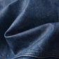 2023 New Leather Jacket Men's Single-Breasted Denim Blue Retro Old Motorcycle Leather Jacket Slim-Fit Lapel Coat