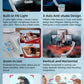 HQ6 3-Axis Gimbal Handheld Stabilizer for Cellphone, with Fill Light, Face Tracking, for Android iPhone Anti Shake Video Record