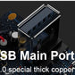 DBIT USB HUB 3.0/2.0 USB Splitter 7-IN-1 USB Adapte Multi-Hub Independent Switch Dock Desktop Laptop Accessories 30cm Cable