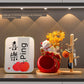 Haibeihai Lucky Cat Key Storage Entrance Decoration Home Living Room Desktop Pachira Macrocarpa Entrance Decorations