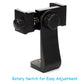 Tripod Mount Universal 360 Degree Mobile Phone Clip Compatible With 1/4 Screw Cellphone Holder Desk Tripod Adapter For iphone