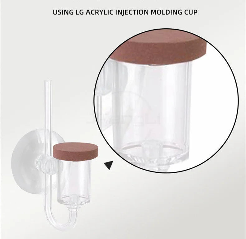 CO2 Diffuser For Aquarium Bubble Generator Twinstar Style Atomizer Acrylic Fishing Equipment Tank Plant Accessory System Mini