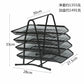 Metal file disk, file frame, office supplies wholesale data organization, office multi-layer desktop shelf