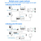 4K 8MP POE IP Camera Audio H.265 POE/NOT POE Onvif Wide Angle 2.8mm AI Color Night Vision Home CCTV Video Surveillance Security