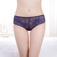 Women Briefs Sexy Full Lace Panties Hollow Out Low-waist Female Shorts Soft Solid Color Breathable Underwear Fast Ship 3pcs/lots