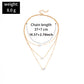 1Pc Multi-layered Dainty Light Luxury Water Drop Love Heart Star Set Chain Pendant Metal Collarbone Necklace Gift For Girl Women