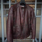 Vintage Black Brown Real Cowhide Genuine Leather Jacket Real Fur Men's Leather Jacket Bomber Men Leather Jacket Motorcycle Coat