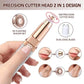 2 In 1 Women's Electric Epilator Usb Charging Portable Hair Remover Bikini Painless Shaver for Women Body Facial Eyebrow Trimmer
