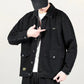 Denim Jackets Man Cargo Jeans Coat for Men Japanese Gray Overcoat Winter 2024 Lxury High Quality Cheap Price Stylish on Board G