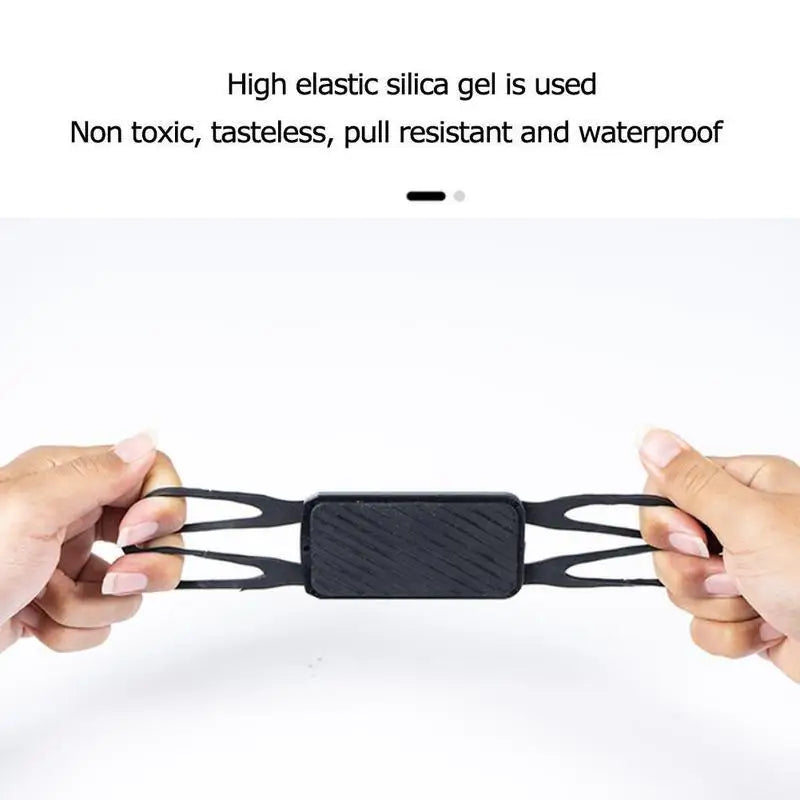 For Sram Garmin SRAM Bike Mobile Phone Holder High Elastic Silicone Bicycle Cellphone Holder Mount Motorcycle Shockproof