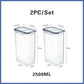 Food Storage Containers with Lids Stackable Treat Box Containers for Kitchen Pantry Organization Containers for Rice Dispenser