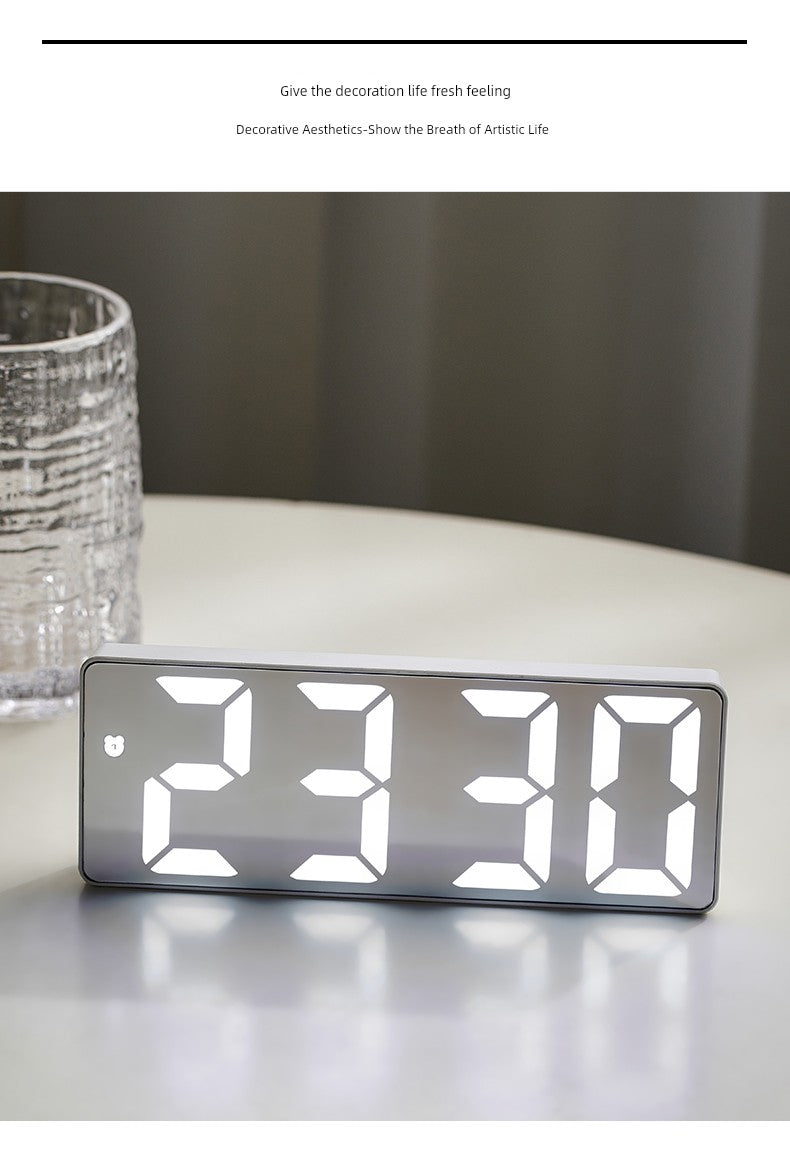Led Student Dormitory E-Sports Office Room Clock