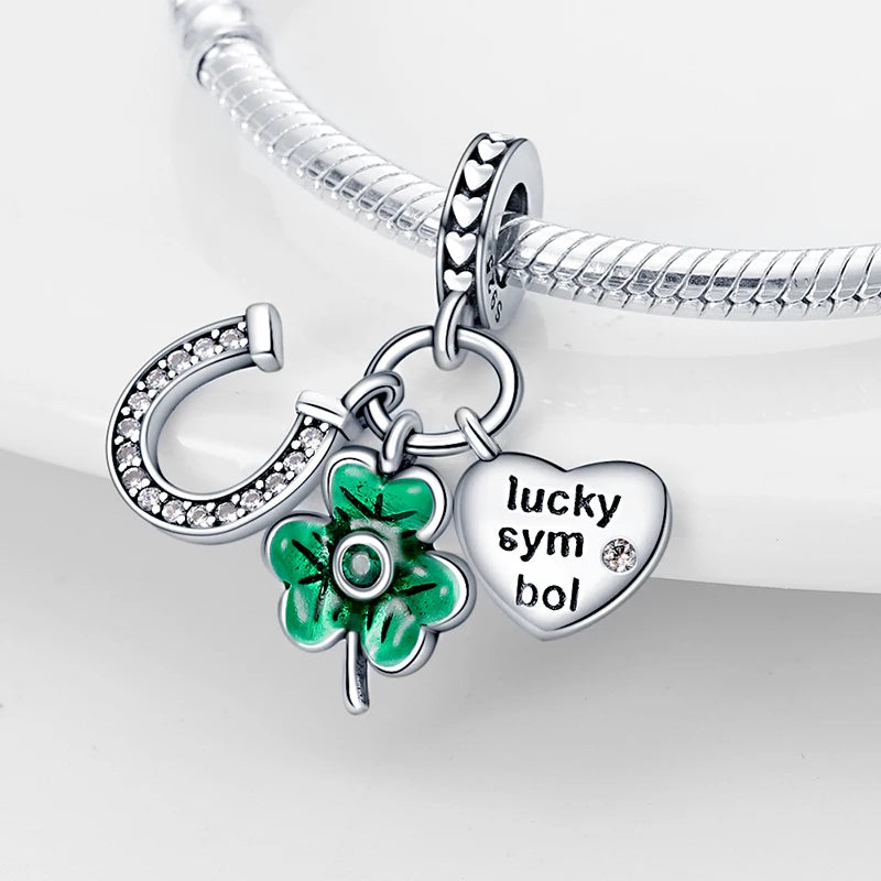 Fit Pandora 925 Original Bracelet 925 Silver Plate Flower Bird Series Charms Beads For Women Fashion DIY Jewelry Gifts Making