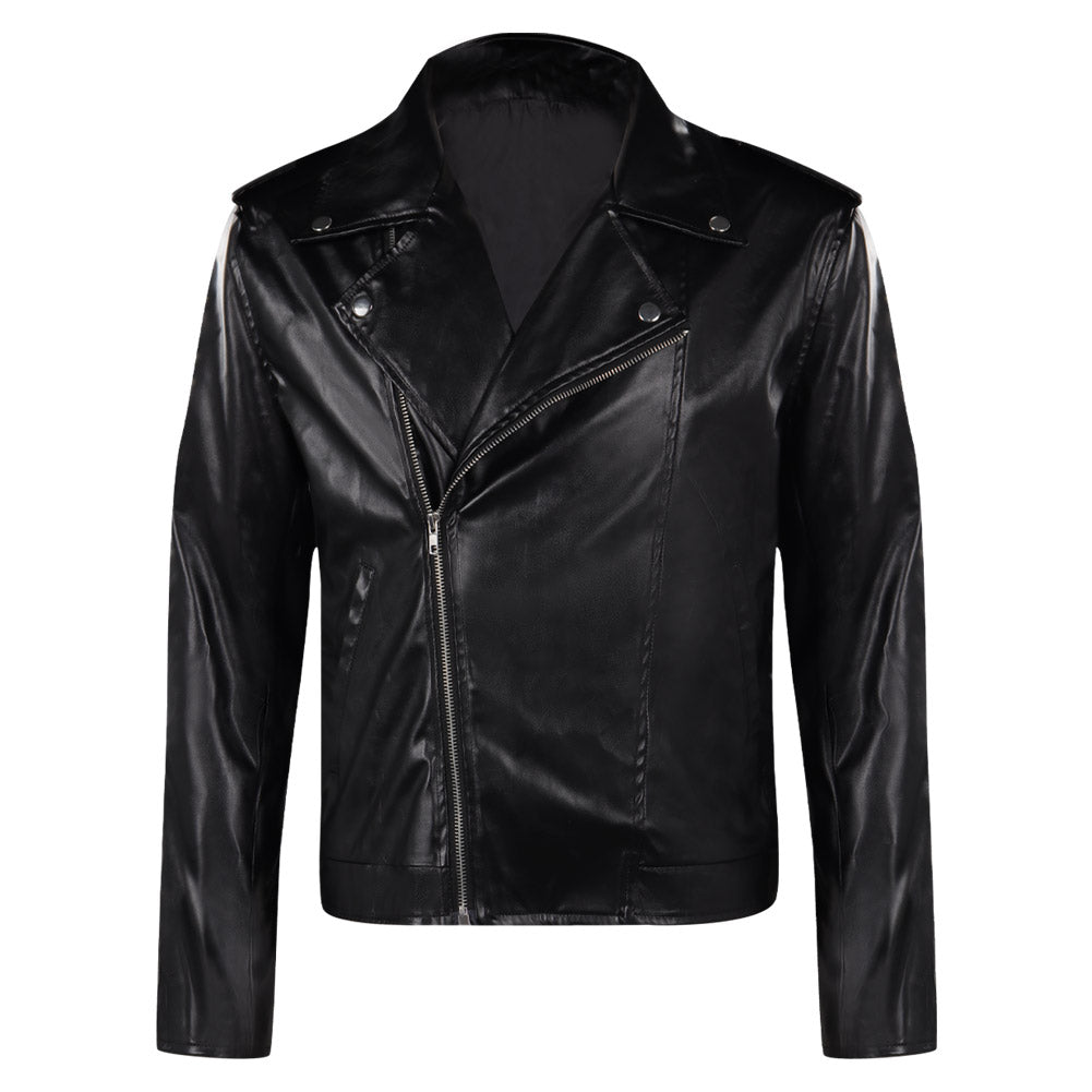 Grease Danny Cosplay Costume Men T-birds Jacket Coat Outfits Halloween Carnival Party Disguise Suit