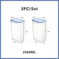 Food Storage Containers with Lids Stackable Treat Box Containers for Kitchen Pantry Organization Containers for Rice Dispenser