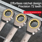 1Pc Universal Torx Wrench Adjustable Torque 6-32mm Ratchet Spanner for Bicycle Motorcycle Car Repair Tools Mechanical Tool
