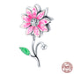 Fit Pandora 925 Original Bracelet 925 Silver Plate Flower Bird Series Charms Beads For Women Fashion DIY Jewelry Gifts Making