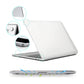 Transparent Macbook Case Compatible With Air Pro,13/14/15/16 Inch Computer Plastic Hard Shell Laptop Cover