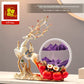Living Room Wine Cabinet Move House House Moving New Home Gift Quicksand Painting