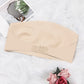 Women's Strapless No Padding Seamless Front Button Bra Comfortable Smooth Underwear