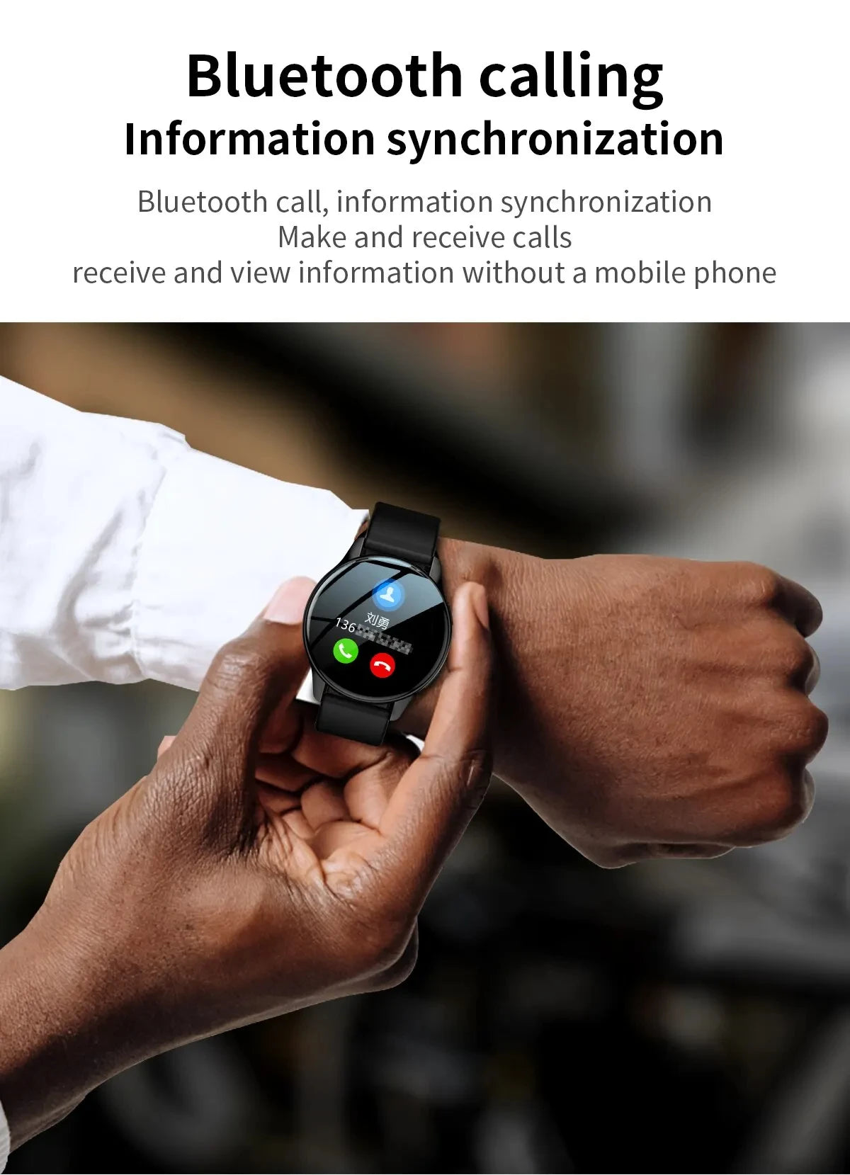 New Smart Watch Wireless Charging Smartwatch Bluetooth Calls Watches Men Women Fitness Bracelet Custom Watch Face +Box