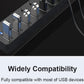 DBIT USB HUB 3.0/2.0 USB Splitter 7-IN-1 USB Adapte Multi-Hub Independent Switch Dock Desktop Laptop Accessories 30cm Cable