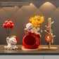 Haibeihai Lucky Cat Key Storage Entrance Decoration Home Living Room Desktop Pachira Macrocarpa Entrance Decorations
