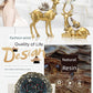 European-Style Living Room TV Cabinet Deer Decoration Craft Gift