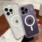 For Magesafe Magnetic Transparent Wireless Charge Case for iPhone 16 15 14 13 12 11 Pro Max Mini Plus Shockproof Hard PC Cover