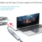 USB C HUB Type C Splitter Thunderbolt 3 Docking Station Laptop Adapter With For Macbook Air M1 iPad Pro