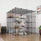 Pet fence DIY iron mesh can be freely combined cat cage dog cage hamster cage rabbit cage