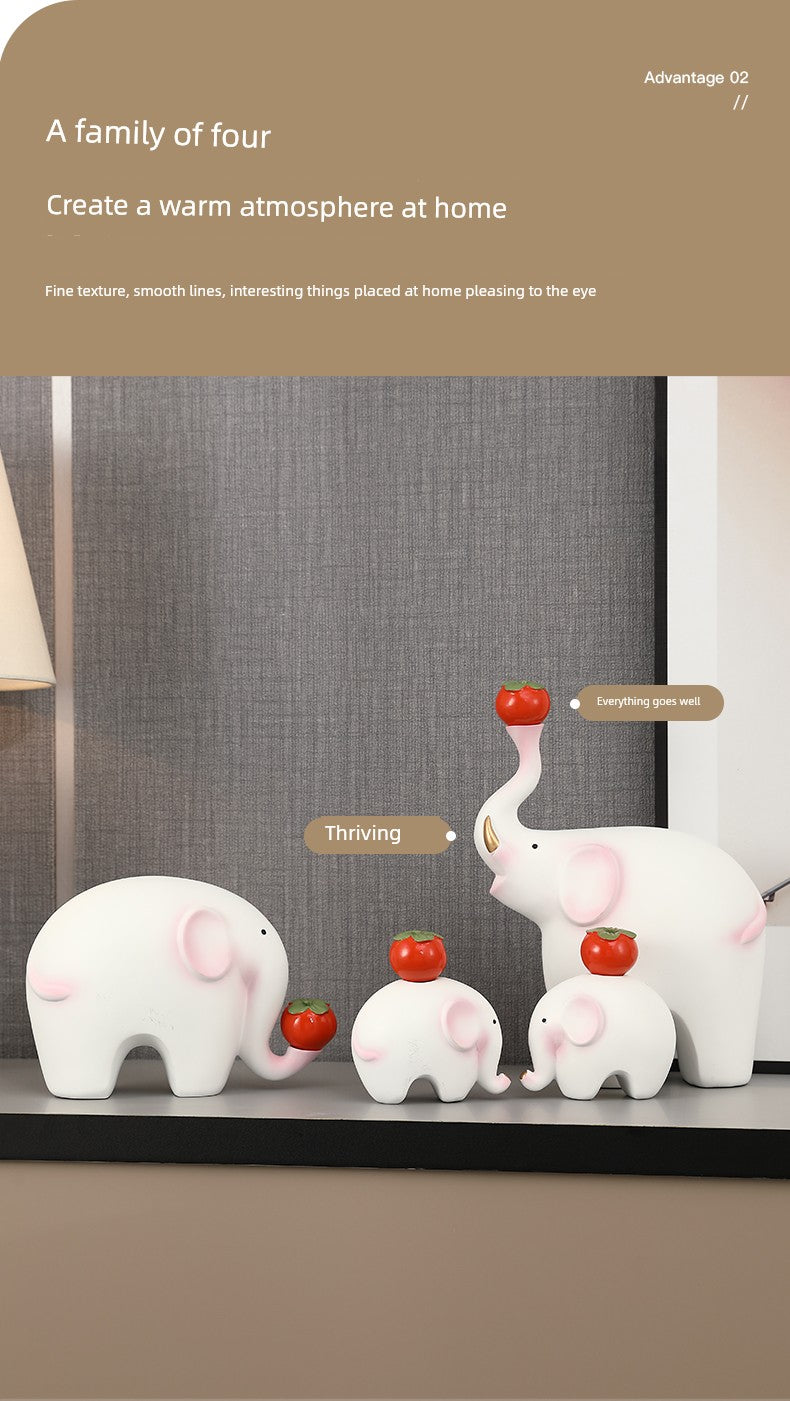 Niche Style Living Room New House Housewarming Gift Elephant Ornaments